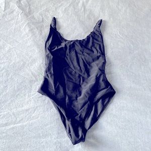 Jade swim black one piece suit